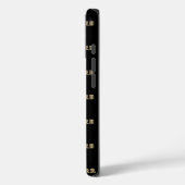 حروف اسم Elegant Monogram Case-Mate iPhone Hülle (Rückseite / Links)