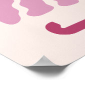 ح ب Liebe in Arabisch Moderne Retro Houb Arab Art Poster (Ecke)