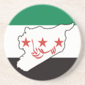 س Syrien ر ي و ح ة ر ة Getränkeuntersetzer (Vorne)