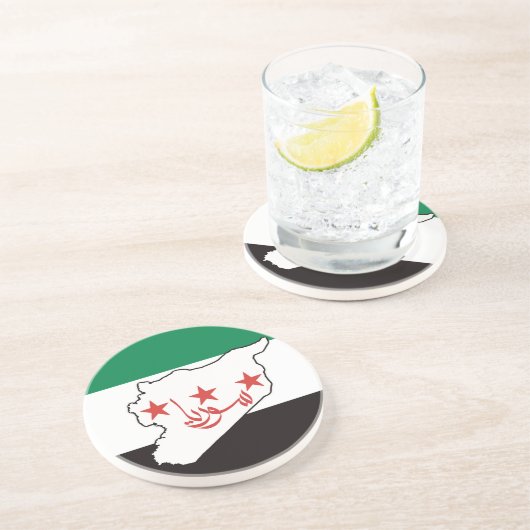 س Syrien ر ي و ح ة ر ة Getränkeuntersetzer (Seite)