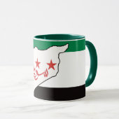 س Syrien ر ي و ح ة ر ة Tasse (VorderseiteRechts)