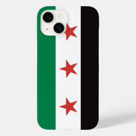 ع ل م س و ي ر Syrien-Flagge Case-Mate iPhone 14 Hülle