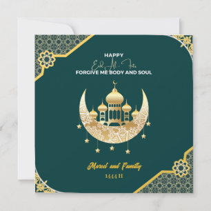 ع ي د م ا ر ب ك feiern Sie fröhliches Eid mit Atem Feiertagskarte