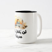 ف ل س ط ي ا ن ZWEIFARBIGE TASSE (VorderseiteRechts)