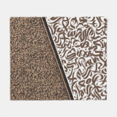 ف ن ا ل خ ط ا ل FLEECEDECKE (Vorderseite (Horizontal))