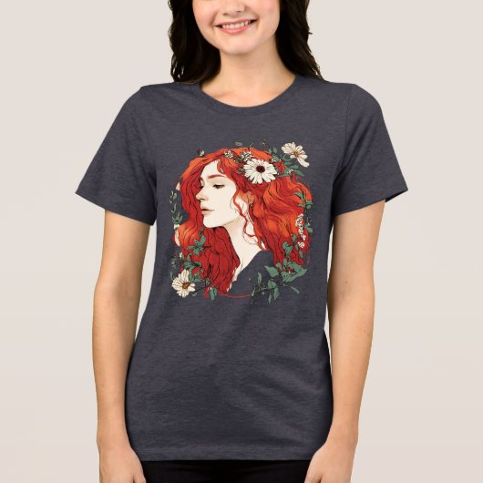 सा मा न् ट् य डी रें Tri-Blend SHIRT (Vorderseite)