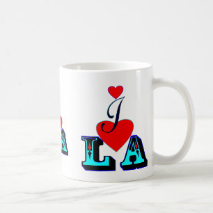 ღ ♥ I Liebe LA-Los Angeles Classic White Tasse ♥ ღ