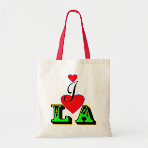 ღ ♥ I Liebe LA Öko Friendly Chic Slim Budget Tasch Tragetasche