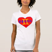 °ღ Liebe Gemini Leinwand T-Shirt ღ° (Vorderseite)