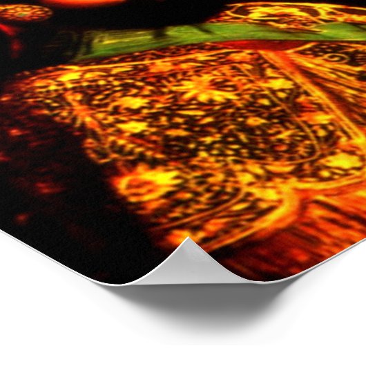 ቀ ዳ ማ ዊ ኃ ይ ለ ሥ | Haile Selassie I Coronation Post Poster (Ecke)