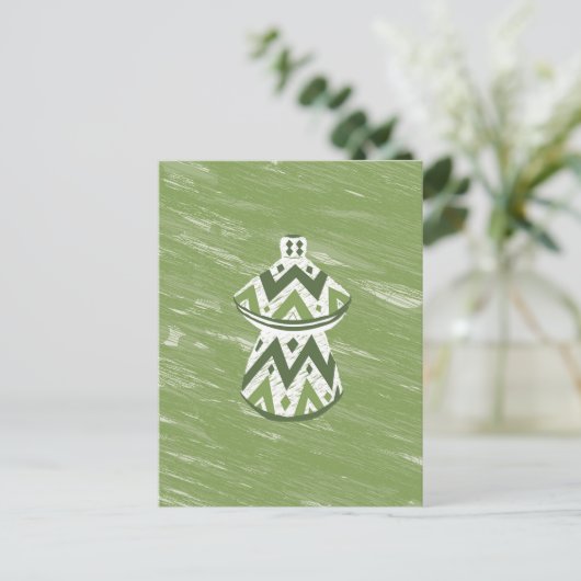 የ ኢ ት ዮ ጵ ፖ vor ያ postkarte (Stehend Vorderseite)