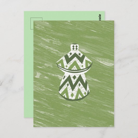 የ ኢ ት ዮ ጵ ፖ vor ያ postkarte (Vorne/Hinten)