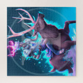 ᛉ Rune Puzzle | angelsächsische Wikinger Sprachkun (Vertikal)