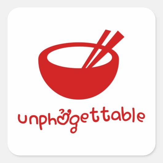 ở quadratischer aufkleber (Vorderseite)