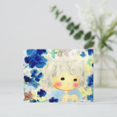 あのね FEIERTAGSPOSTKARTE (Stehend Vorderseite)