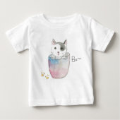 いたずら子猫のご挨拶 BABY T-SHIRT (Vorderseite)