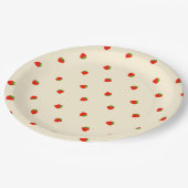 いちご(アイボリー) PAPPTELLER (Schrägansicht)