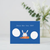 おいしい一年になぁれ POSTKARTE (Stehend Vorderseite)