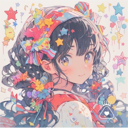 おにぎり姫🌈👑アイテム㊵ AUFKLEBER (Vorderseite)