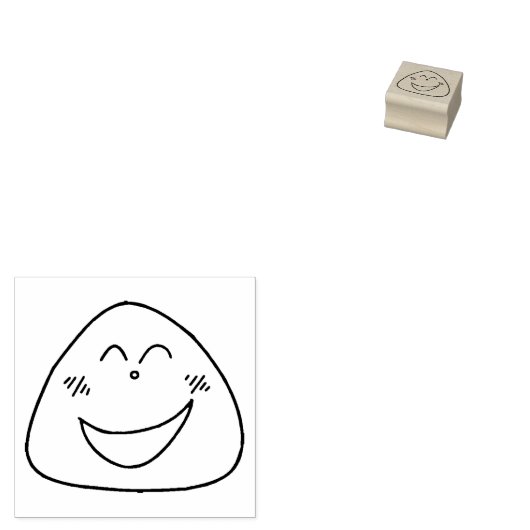おにぎり顔スタンプ(21) GUMMISTEMPEL (Stempel)