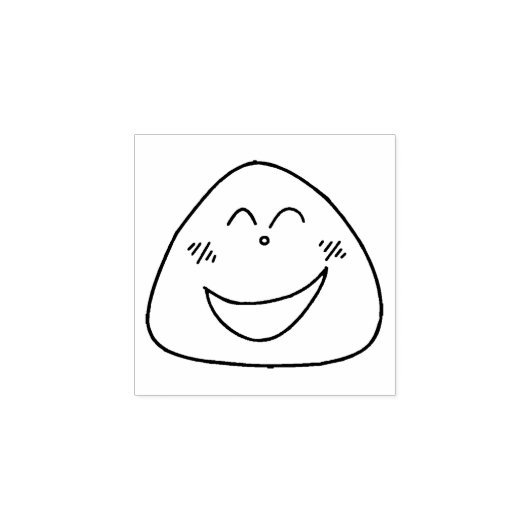 おにぎり顔スタンプ（21） GUMMISTEMPEL (Prägung)