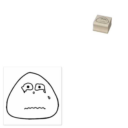 おにぎり顔スタンプ（5） GUMMISTEMPEL (Stempel)