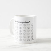 おにぎり顔マグカップ KAFFEETASSE (Vorderseite Links)