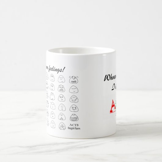 おにぎり顔マグカップ KAFFEETASSE (Mittel)