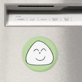 おにぎり顔マグネット(グリーン40) MAGNET (In Situ (Geschirrspüler))