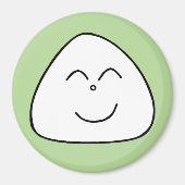 おにぎり顔マグネット(グリーン40) MAGNET (Vorne)