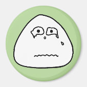 おにぎり顔(グリーン5) MAGNET (Vorne)