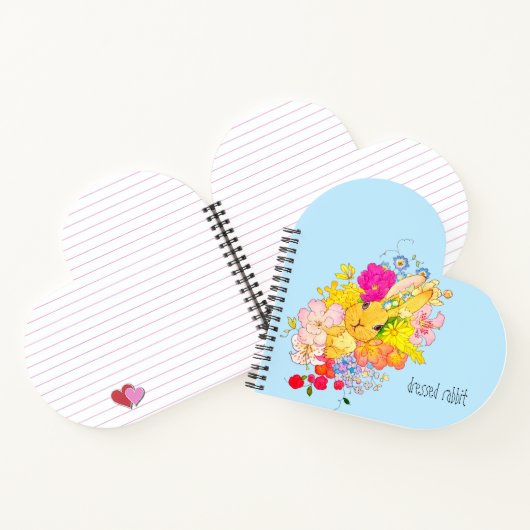 おめかし✿ウサギ NOTIZBLOCK (Innenseite)