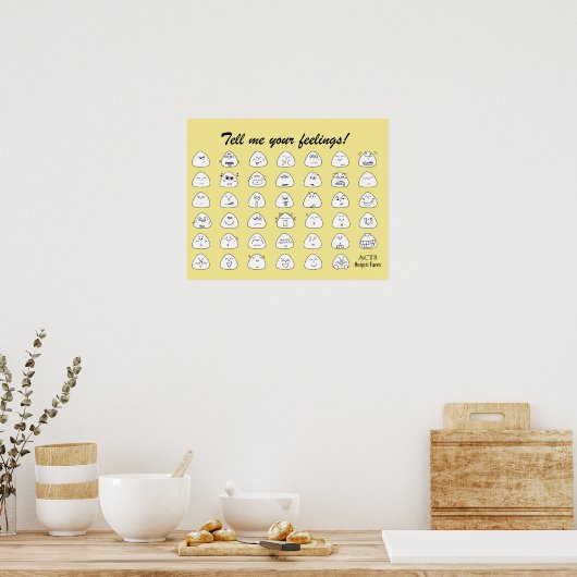 お に ぎ 覧 顔 一 り POSTER (Küche)