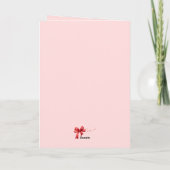 かわいいジャックラッセルテリアのクリスマスカード♡シーズン KARTE (Rückseite)