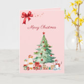 かわいいジャックラッセルテリアのクリスマスカード♡シーズン KARTE (Gelbe Blume)