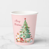 かわいいジャックラッセルテリアのクリスマス♡ PAPPBECHER (Vorderseite)