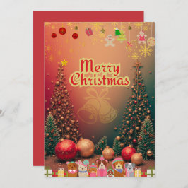 かわいい犬たちのイラスト入りクリスマスカード♡ FEIERTAGSKARTE