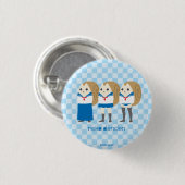 きせかえでんでんJK BUTTON (Vorne & Hinten)