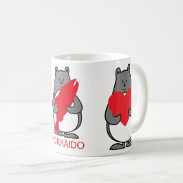 く ま ぺ ん HOKKAIDO 愛 KAFFEE-TASSE KAFFEETASSE