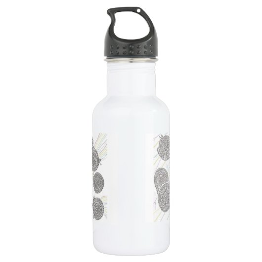 「ぐるぐる算数」水筒 TRINKFLASCHE (Rückseite)