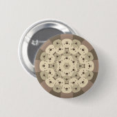 ぐるっとあにまる「カワイイラッコ親子」缶バッジ BUTTON (Vorne & Hinten)