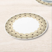 ぐるっとあにまる「カワイイラッコ親子」 RUNDER PAPPUNTERSETZER (Angewinkelt)