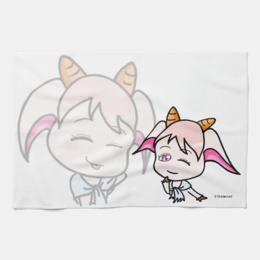 こかげのやぎ キッチンタオル KÜCHENTUCH (Horizontal)