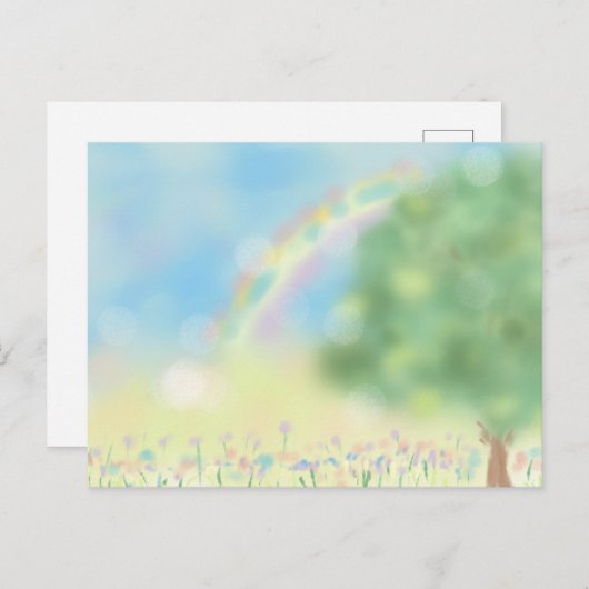 こころの楽園 POSTKARTE (Vorne/Hinten)