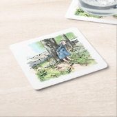 さいれいじ RECHTECKIGER PAPPUNTERSETZER (angewinkelt)