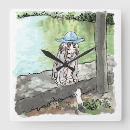 さいれなじ QUADRATISCHE WANDUHR