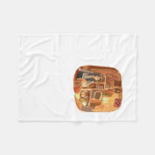 さくいくじ FLEECEDECKE (Vorderseite (Horizontal))