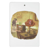 さくさやじ MINI KLEMMBRETT (Rückseite)