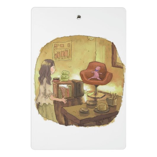 さくさやじ MINI KLEMMBRETT (Rückseite)