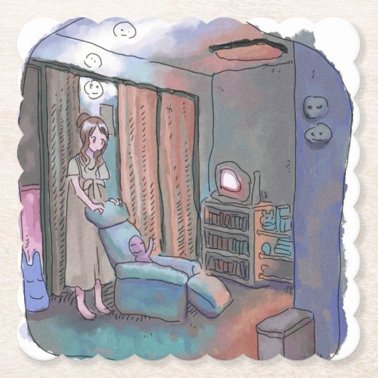 さくにやじ UNTERSETZER (Vorderseite)